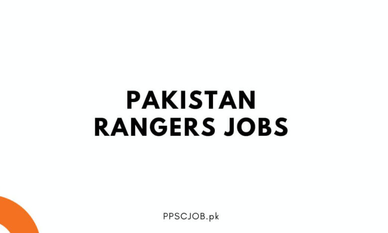 Pakistan Rangers Jobs