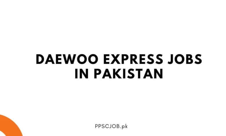 Daewoo Express Jobs in Pakistan