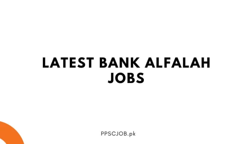 Latest Bank Alfalah Jobs