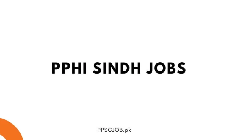 PPHI Sindh Jobs