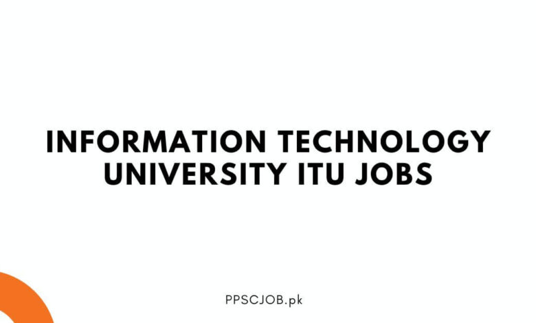 Information Technology University ITU Jobs