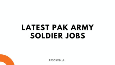 Latest Pak Army Soldier Jobs