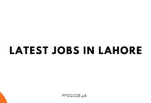 Latest Jobs in Lahore