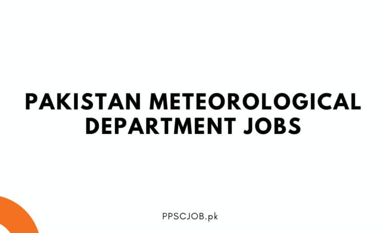 Pakistan Meteorological Department Jobs