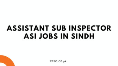 Assistant Sub Inspector ASI Jobs in Sindh