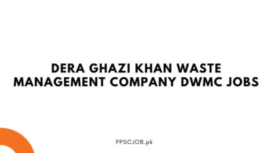 Dera Ghazi Khan Waste Management Company DWMC Jobs