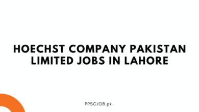 Hoechst Company Pakistan Limited Jobs in Lahore