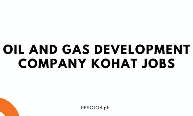 Oil and Gas Development Company Kohat Jobs